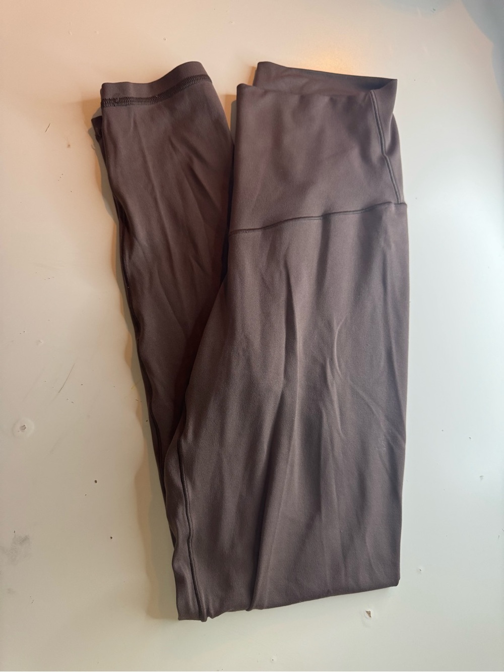 Aerie Brown High Rise Real Me 7/8 Leggings